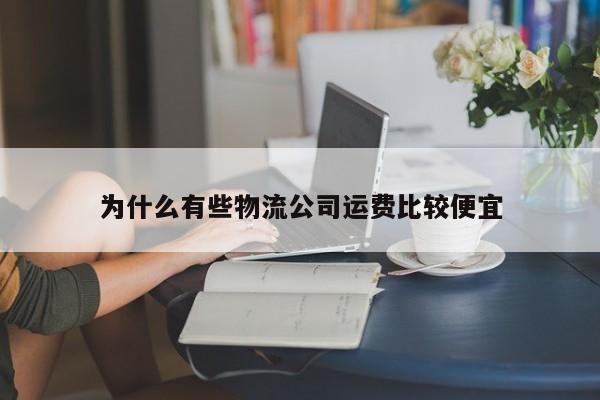 为什么有些物流公司运费比较便宜_jn江南体育登录入口